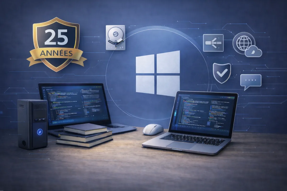 25 ans d'expérience informatique