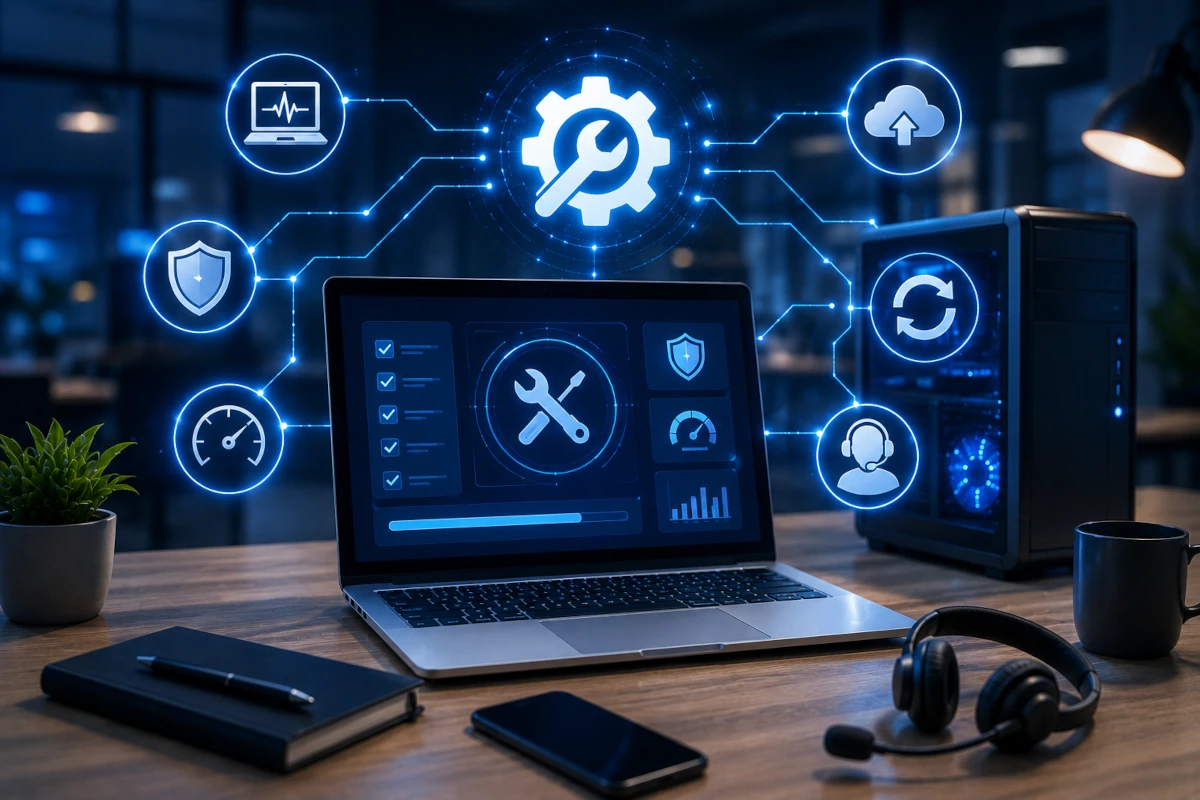 Assistance et dépannage d’un poste informatique