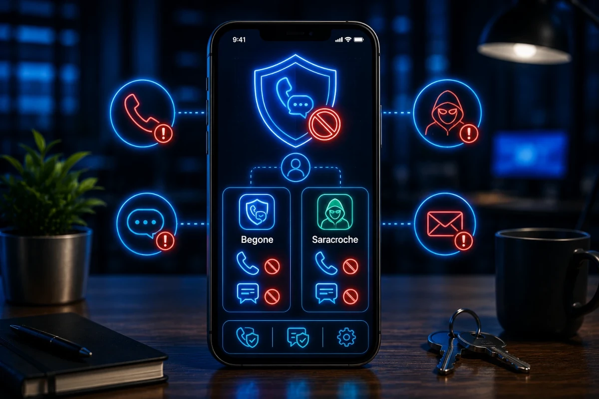Anti-spam vocal et SMS sur iPhone