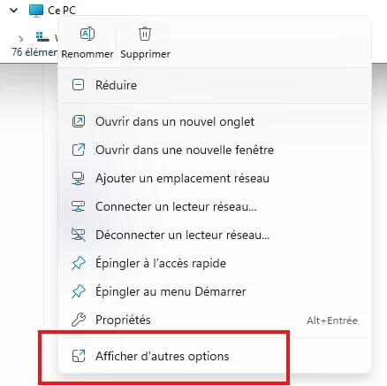 Acceder a la gestion de l'ordinateur